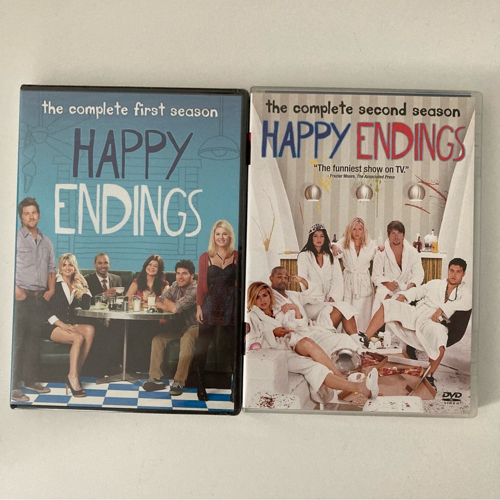 Happy Endings Complete First and Second Season DVD Set Sitcom Comedy TV Series